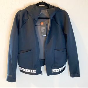 Women’s Under Armour Black Zip Up Jacket